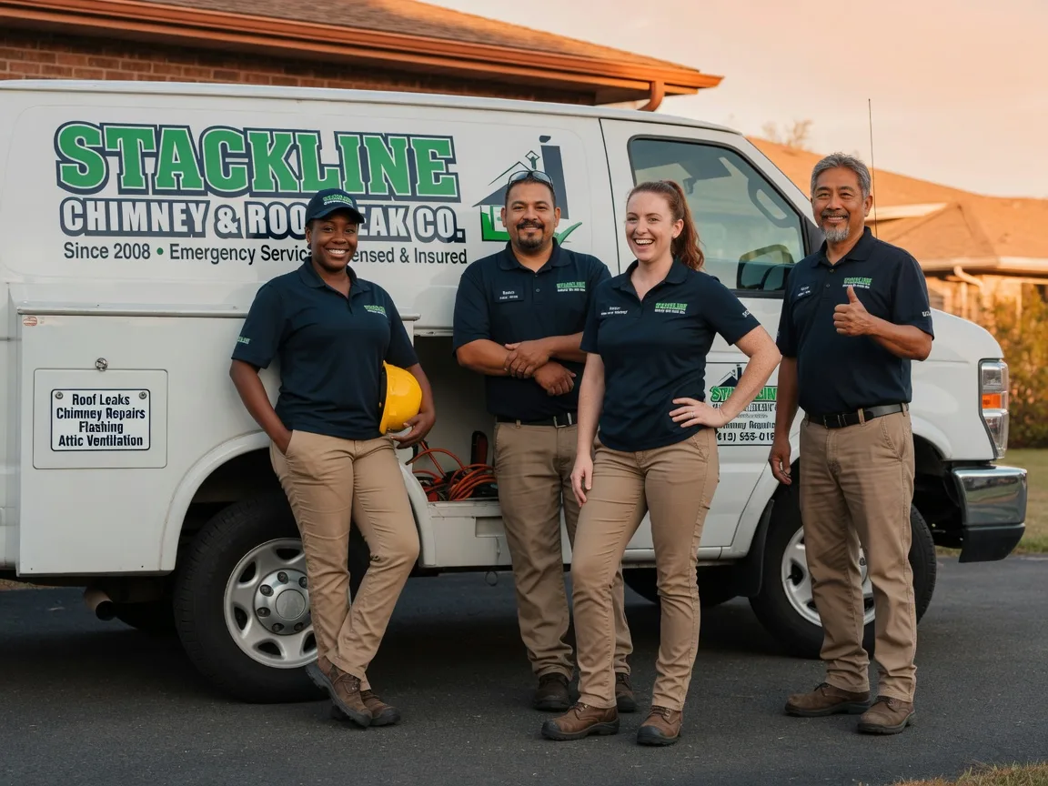 Chimney flashing repair company in Commercial Point, OH